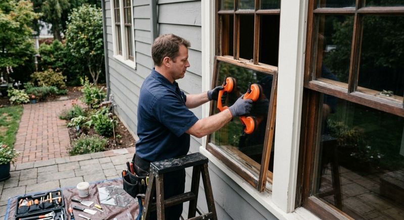 Arched Window Repair in Olathe, KS
